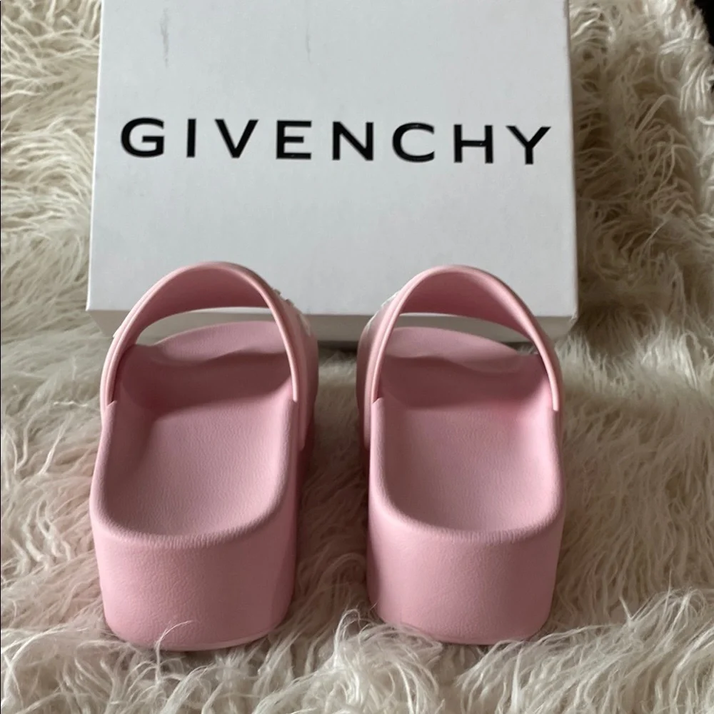 Givenchy Slide Sandals Blossom Pink, Size 40 (approx US 10), NWT - Picture 5 of 10